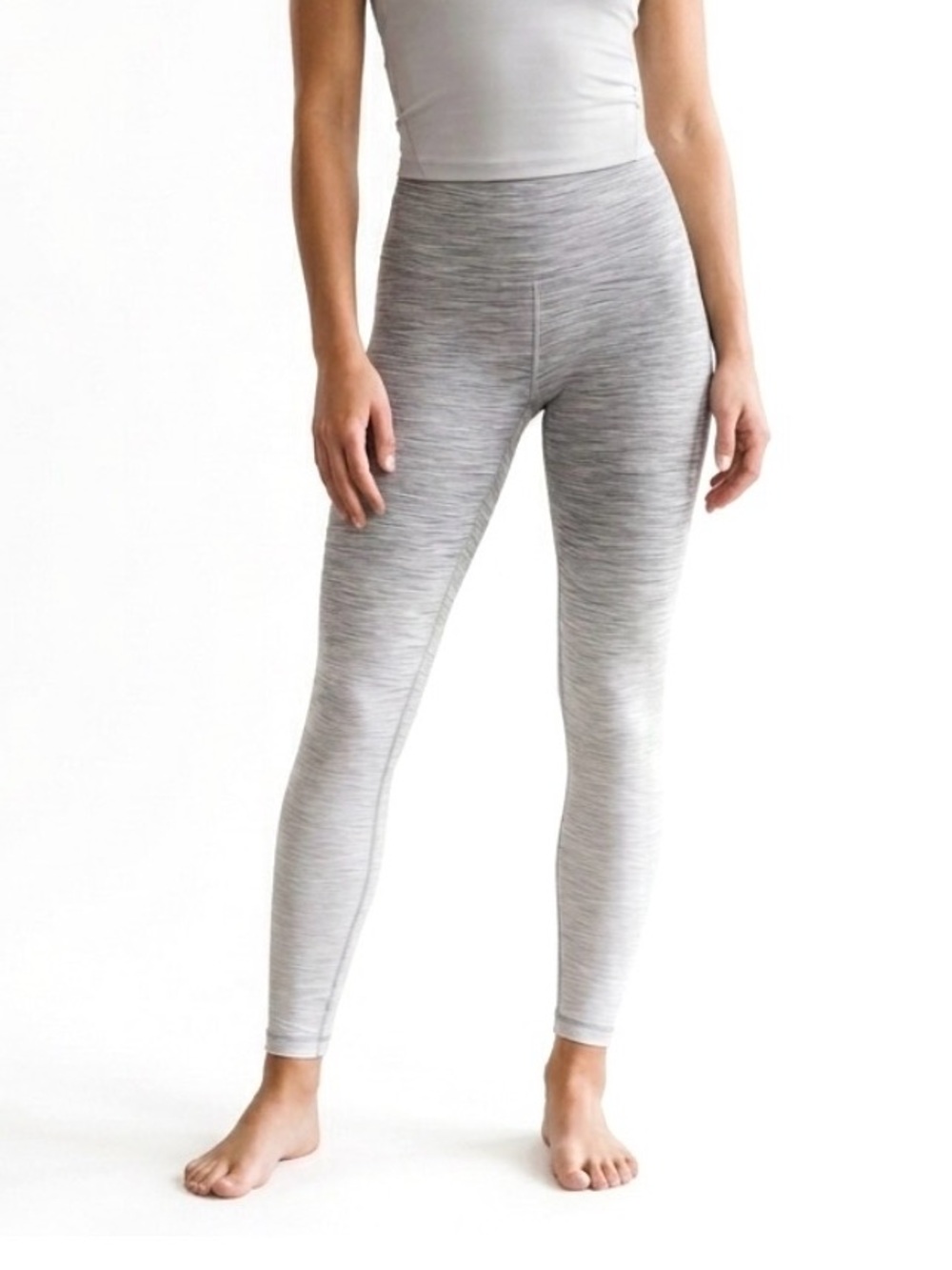 Lululemon Wunder Under Gray Ombré Tight Leggings